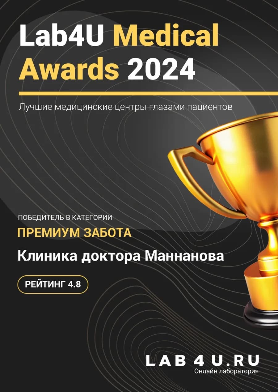Lab4U Medical Awards 2024 — Премиум забота