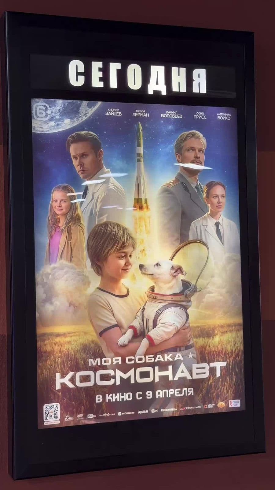 День космонавтики: команда клиники доктора Маннанова на премьере фильма «Моя собака — космонавт»